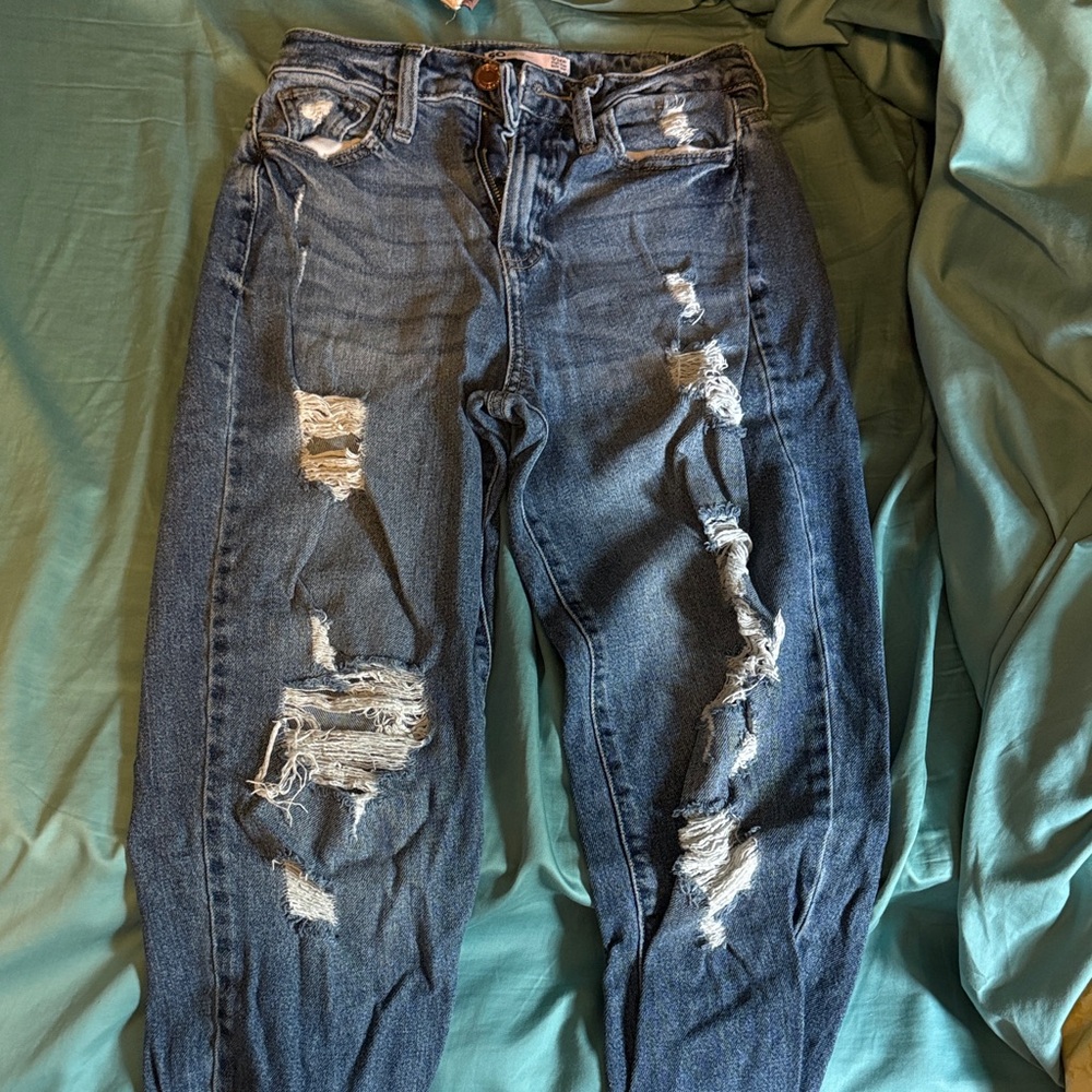 SO High Rise Blue Denim Jeans